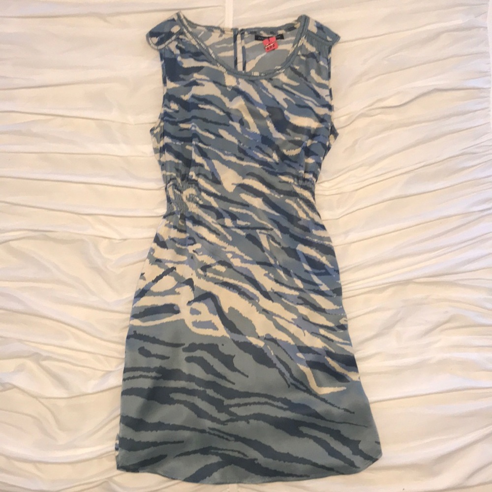 Beautiful 100% silk patterned dress